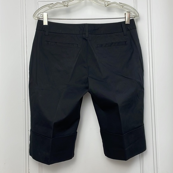 GAP STRETCH Bermuda Shorts black NWT mid rise semi vintage dead stock - Picture 8 of 14